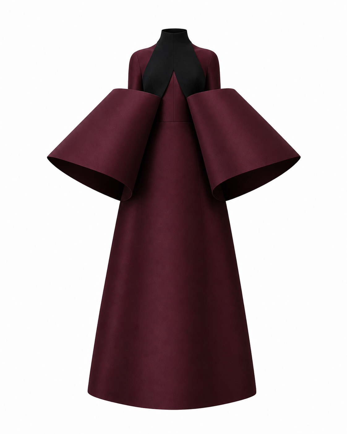 Noir Sculpt Aura Dress