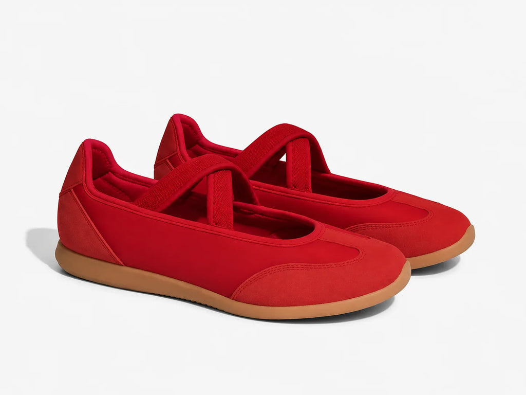 Barreda Mary Jane - Better Scarlet / Off White