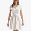 Emilia Belted Shirt Dress