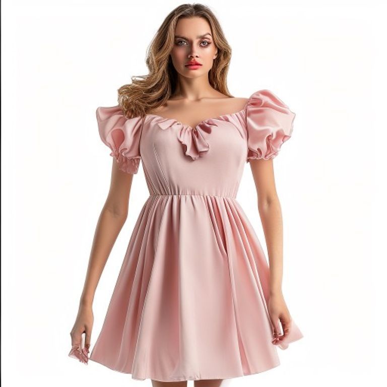 Jasmine Puff Sleeve Dress